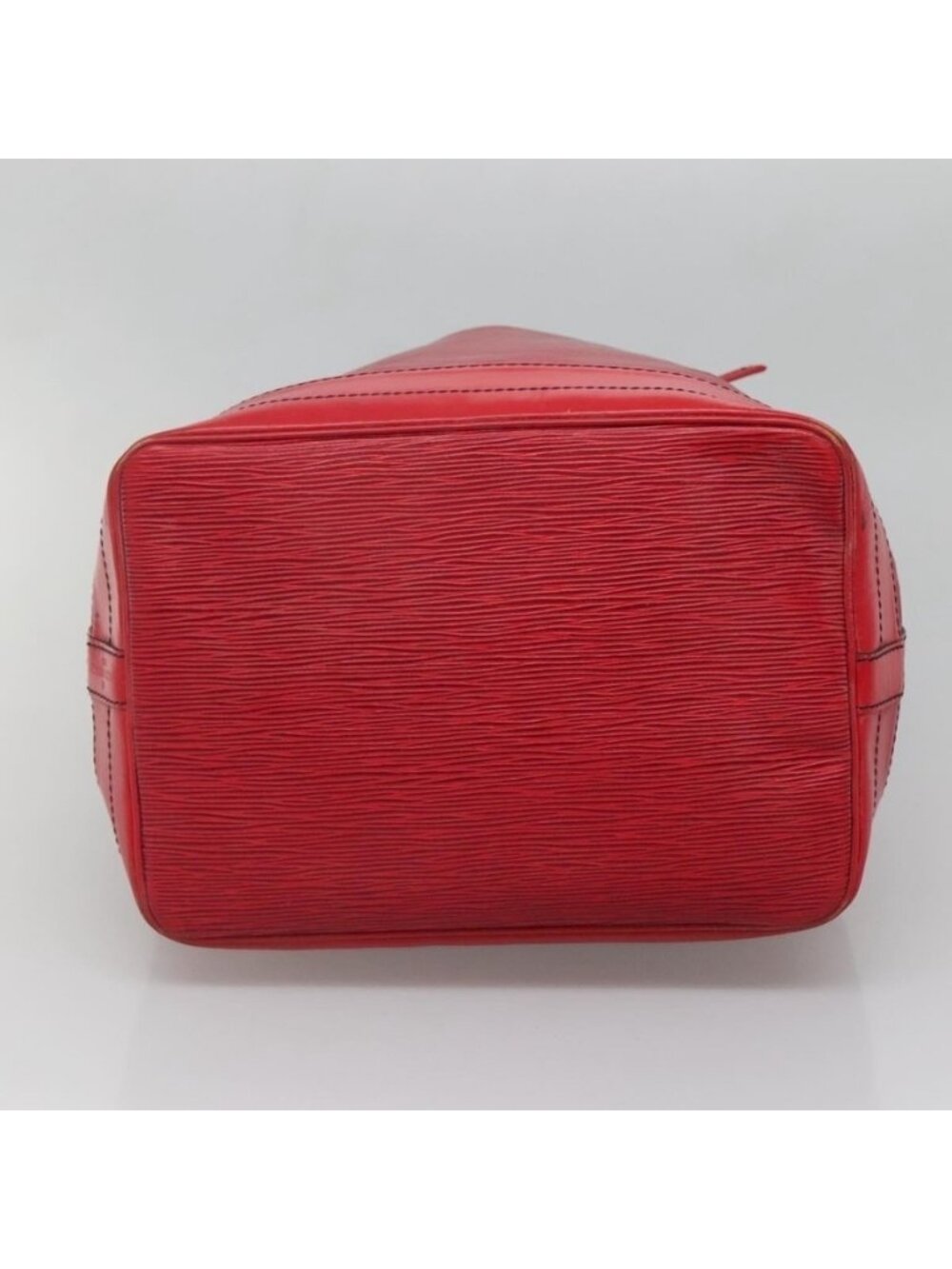 Authentic LOUIS VUITTON Epi Noe Shoulder Bag Red M44007 LV - Picture 12 of 16
